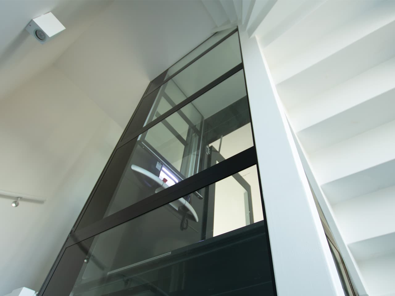 Lift in staircase