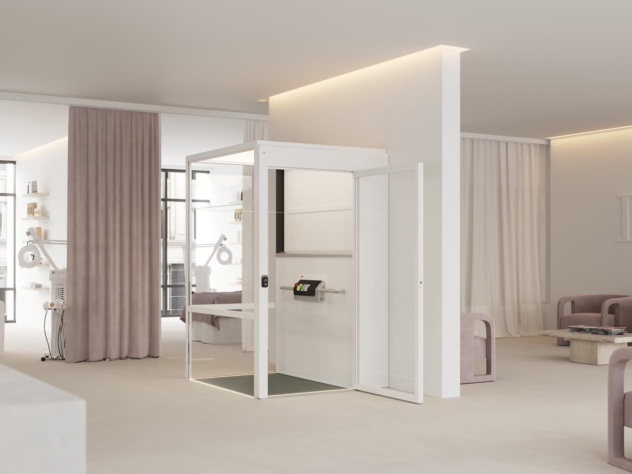 wheelchair accesible platform lift