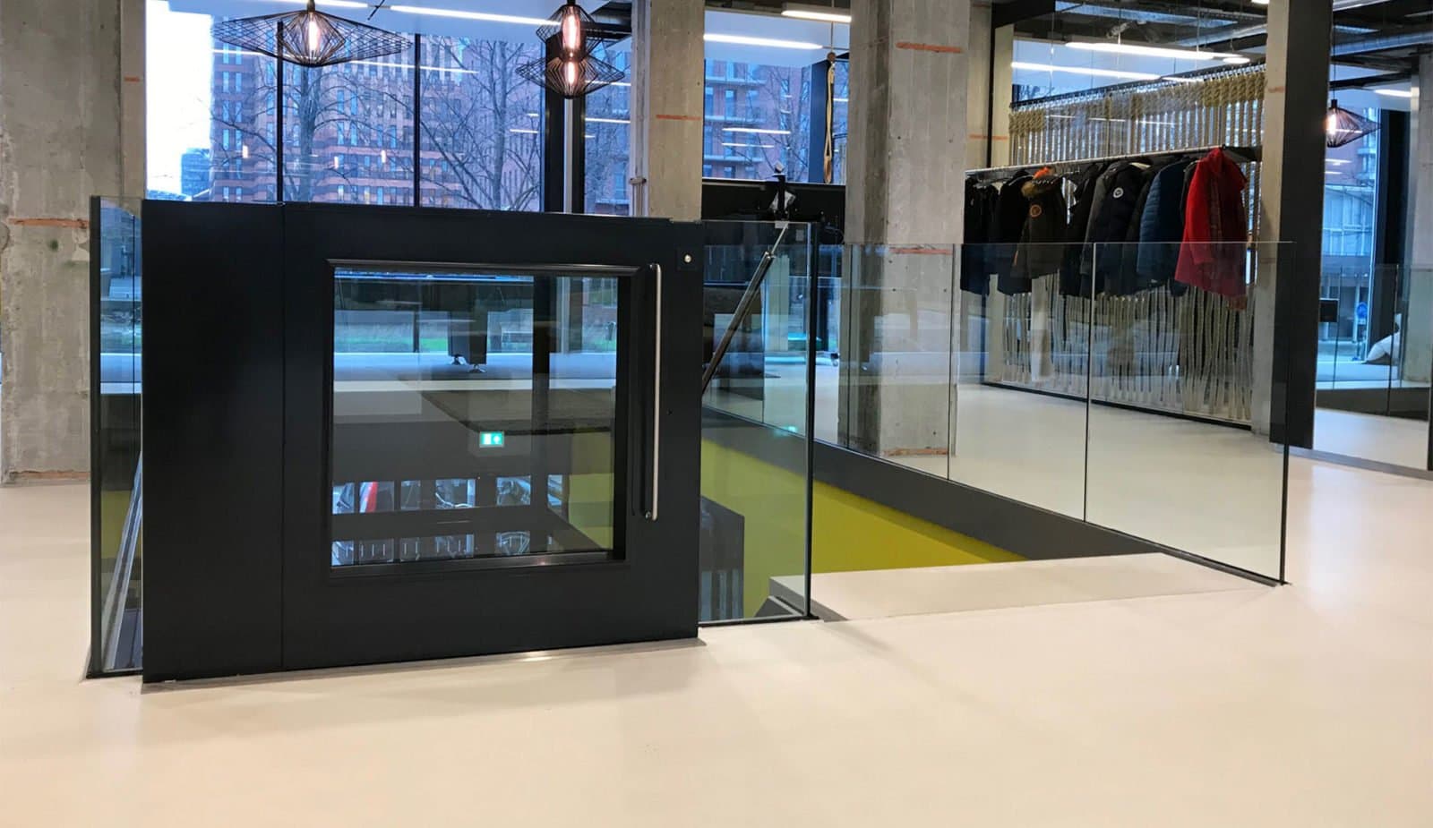 Amsterdam office lift