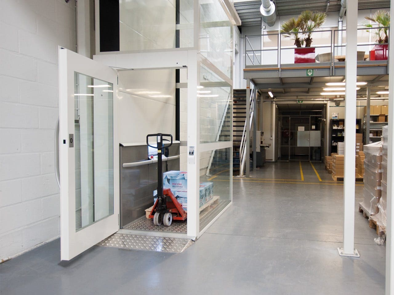 Goods lifts