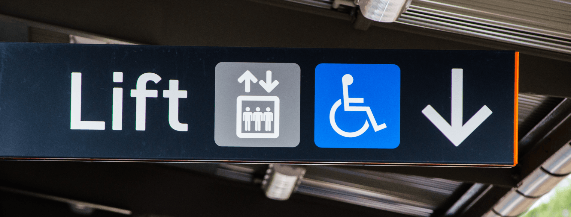 Inclusive lift access in public