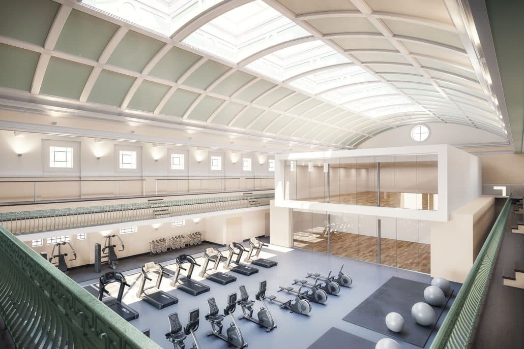 Newcastle City Baths State of the art gym