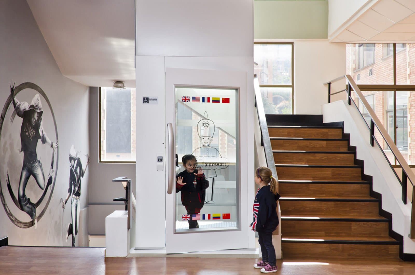 Platform Lift in School