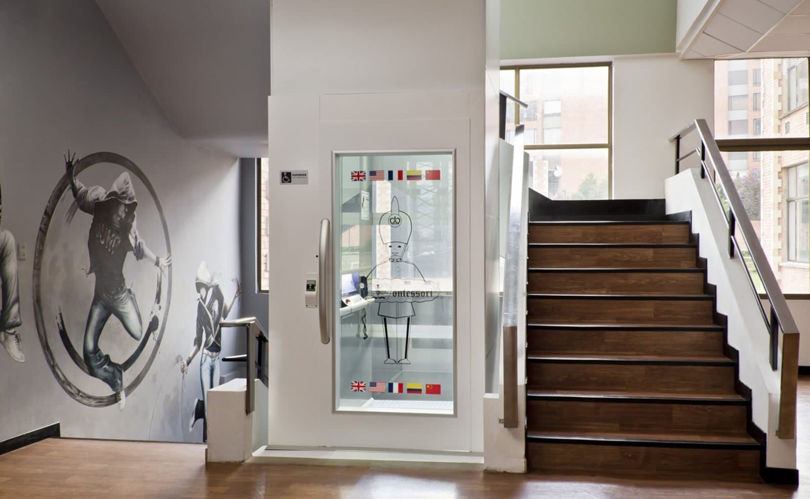 Platform Lift in School