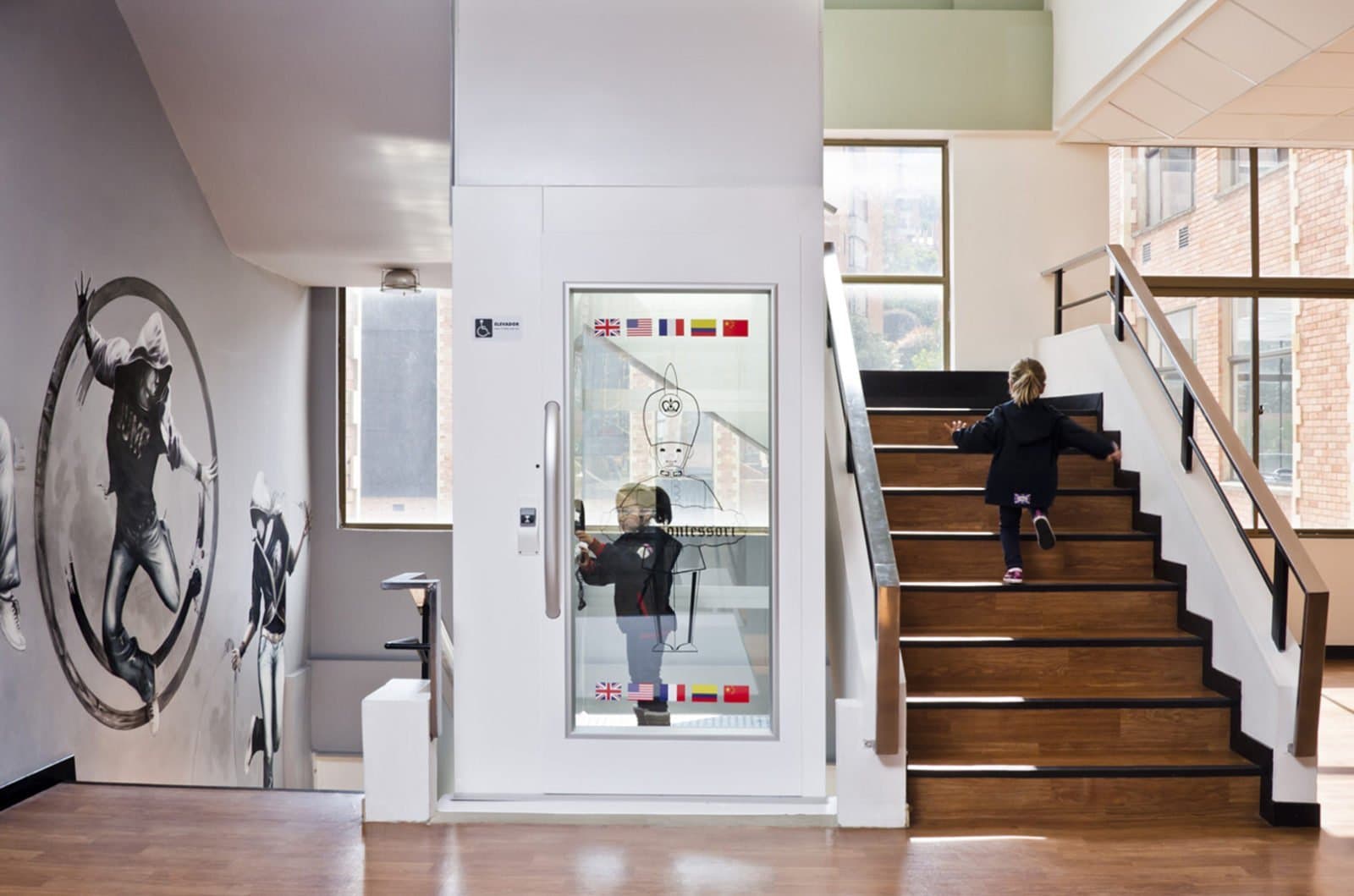 Platform Lift in School