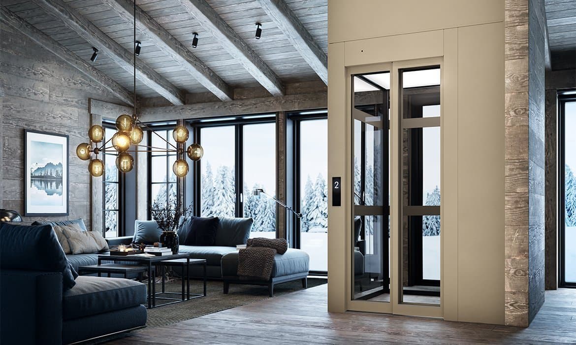 Lift In Rustic Cabin In Living Room 1170×700