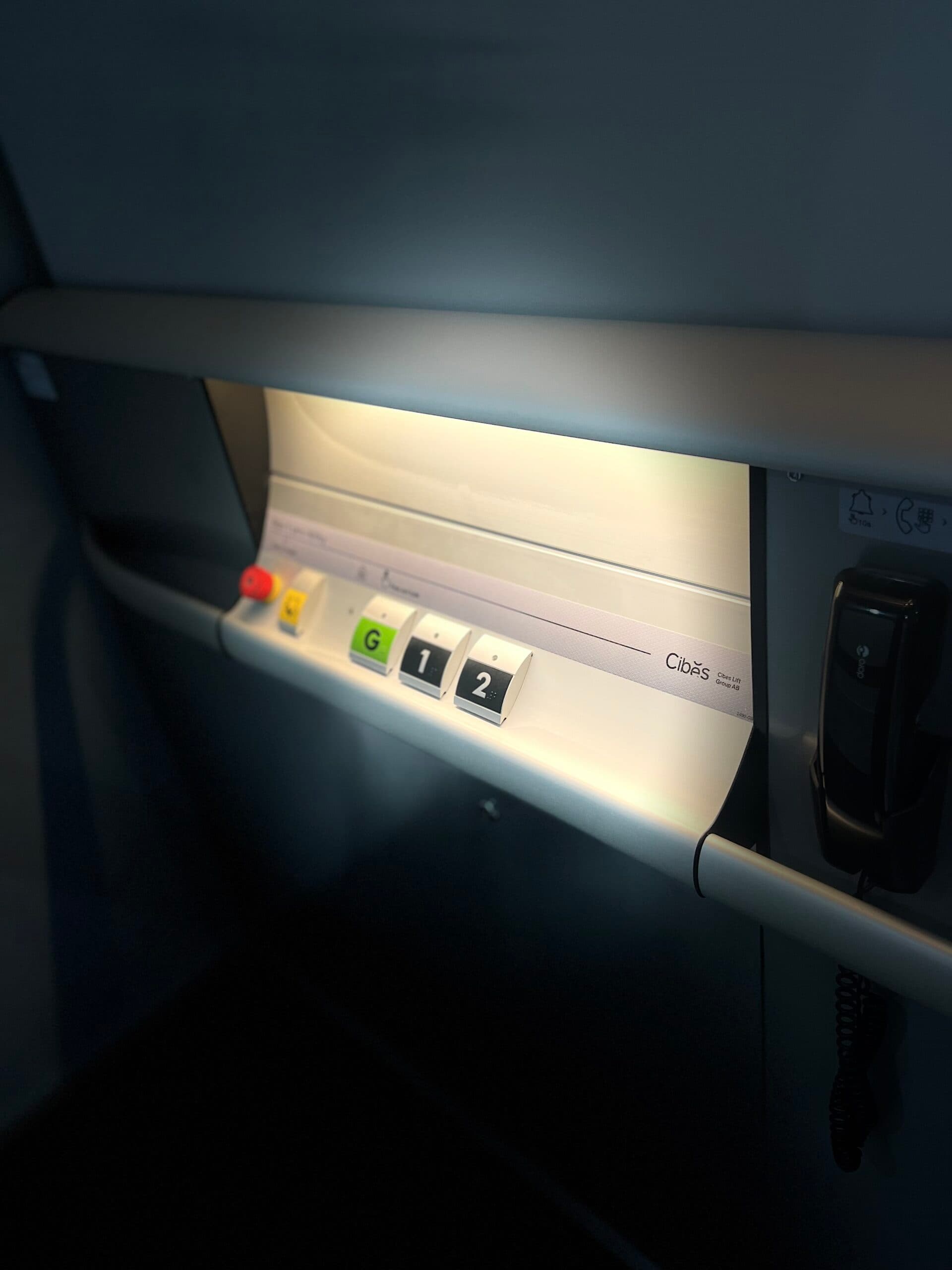 Control panel of A5000