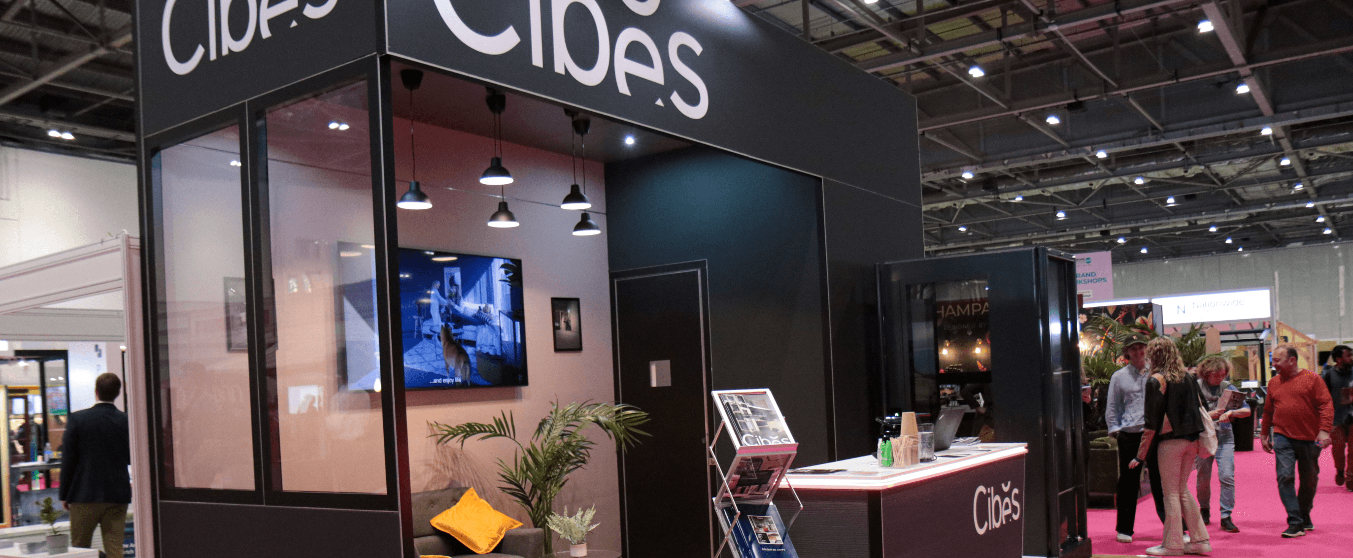 Cibes stand at Grand Designs Live