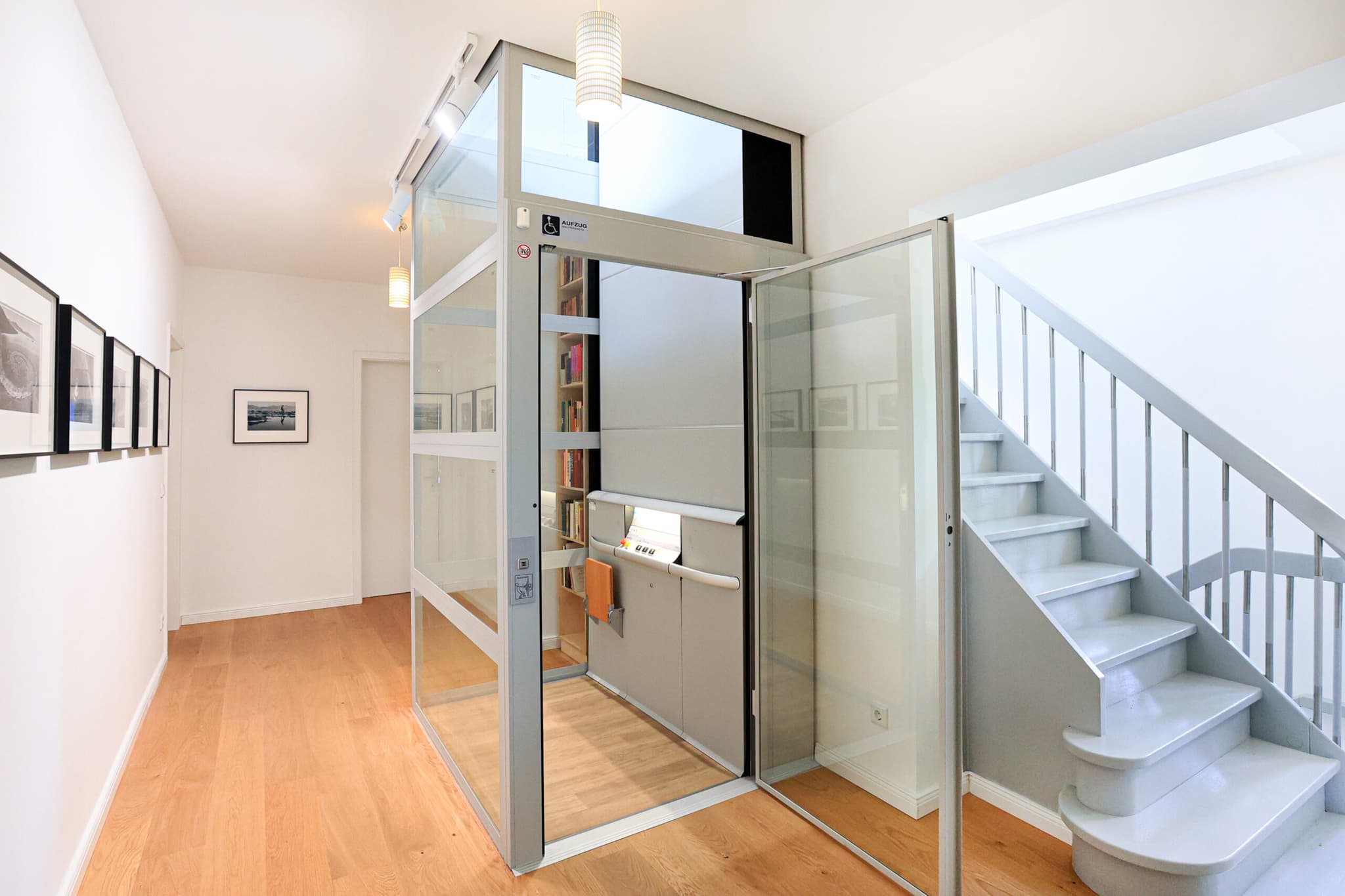 Cibes A5000 residential platform elevator for seniors