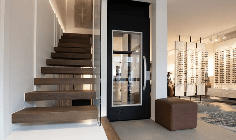 Platform lift for business accessible