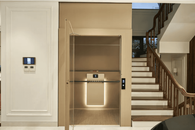 Platform lifts showing age in place
