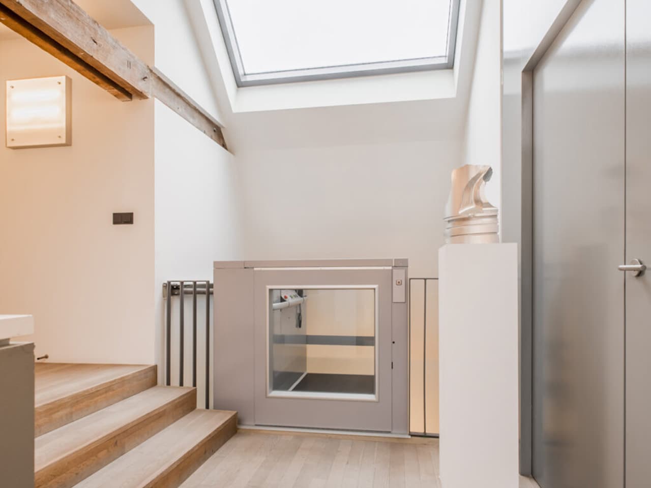 Home lift installation of platform lifts