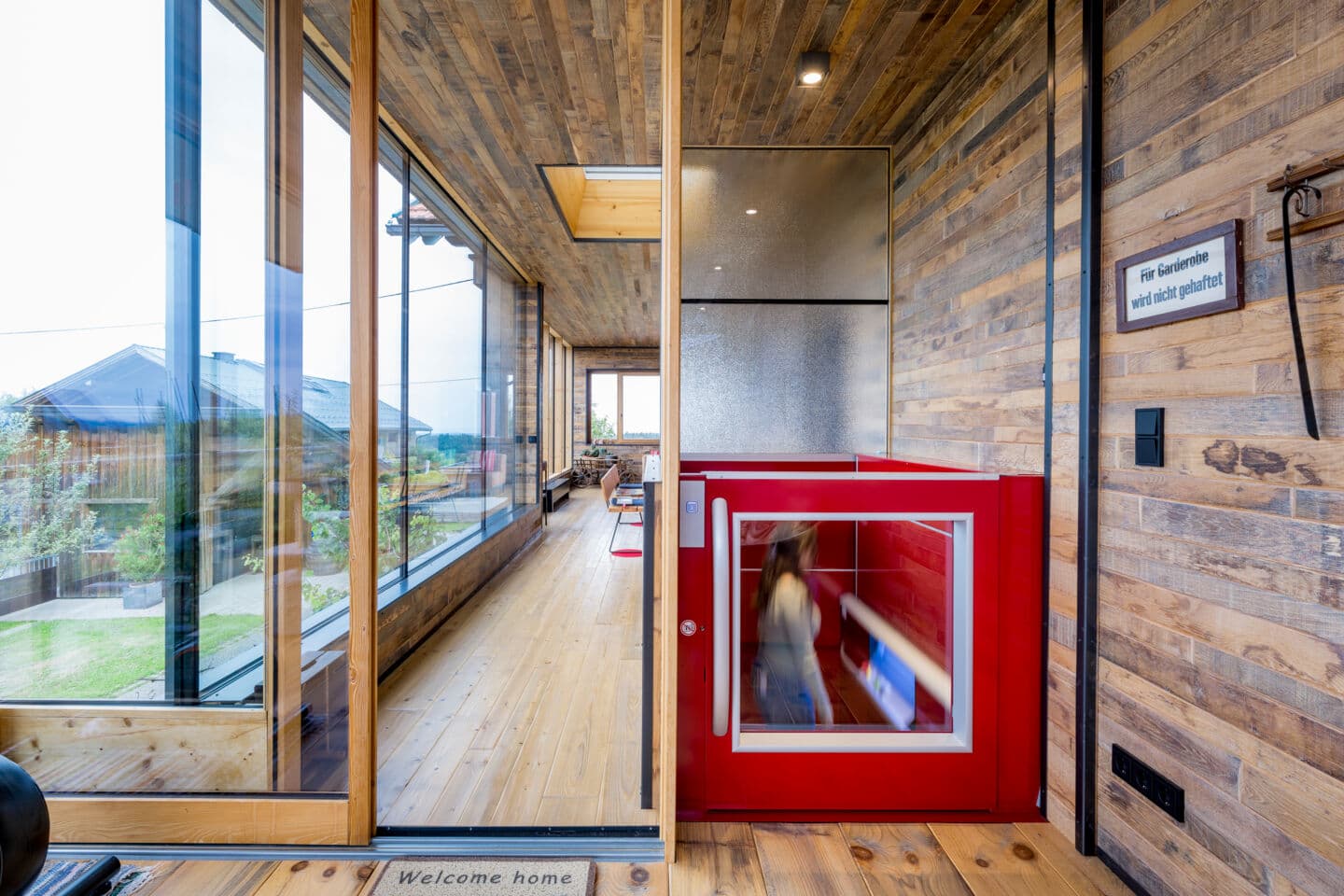 Red Cibes A5000 with gate in Austria