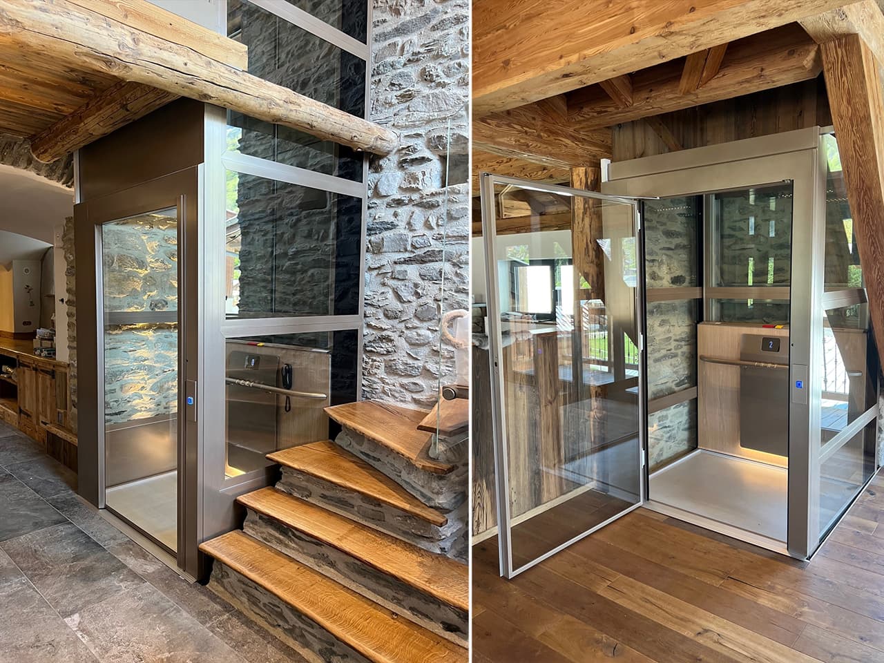 retrofit a lift into an old building