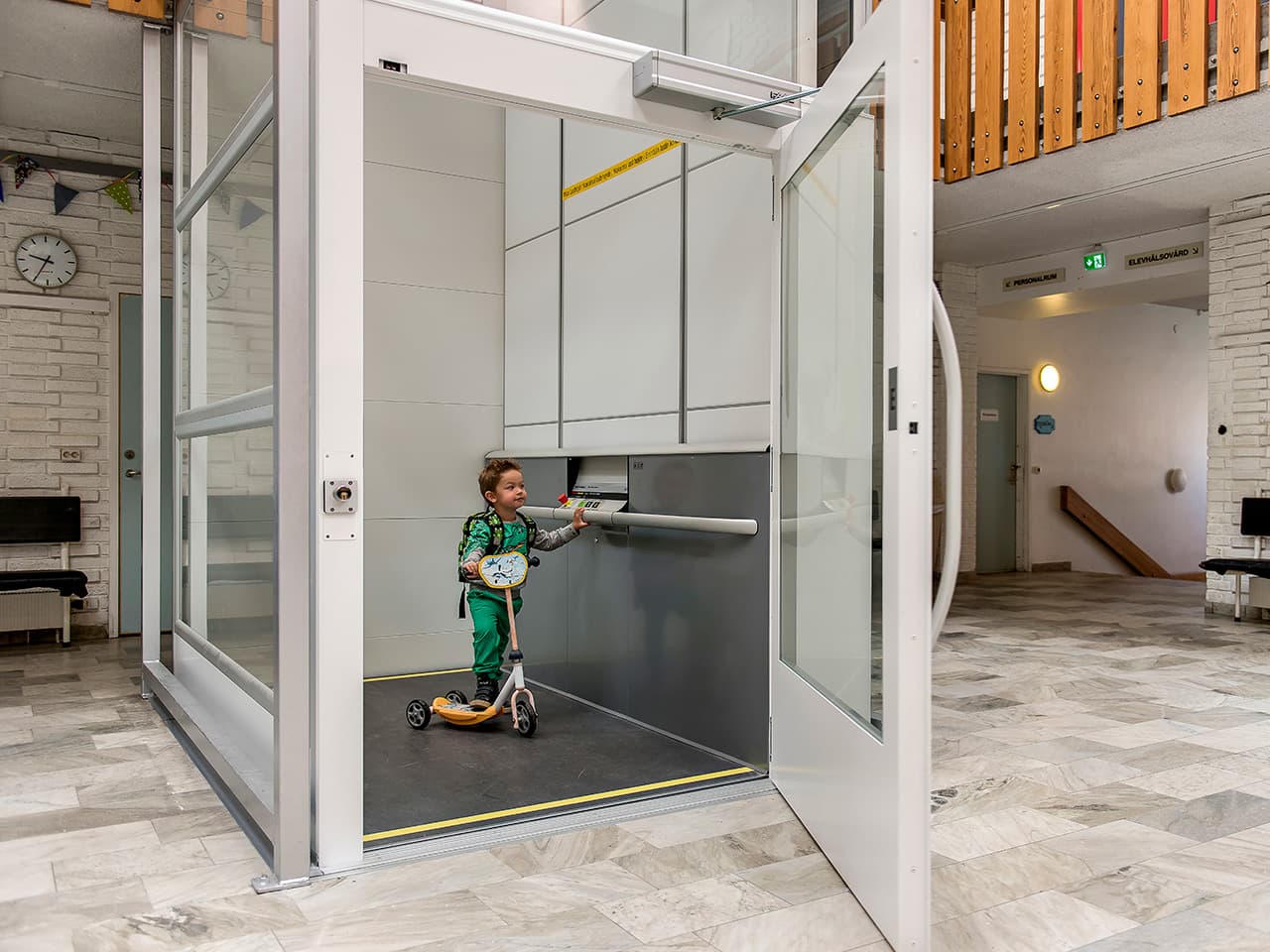 Image showing Cibes goods lift
