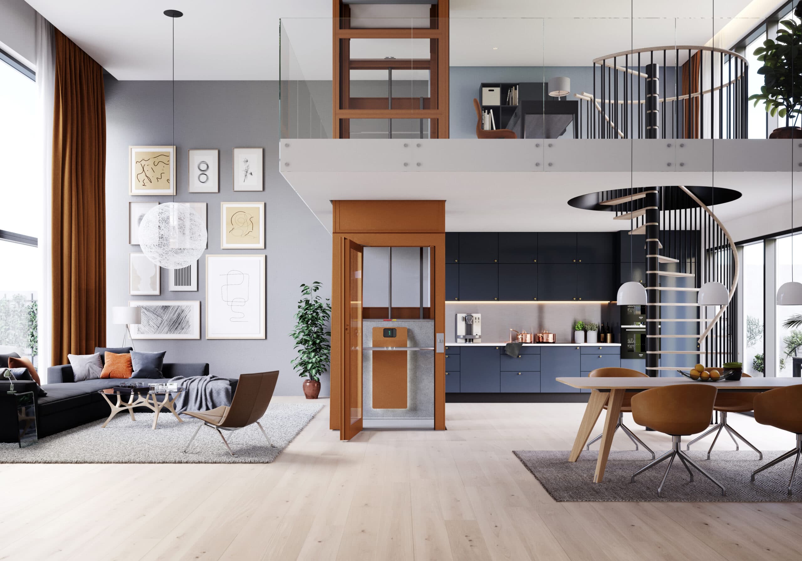Ascensor unifamiliar para casa Cibes Air